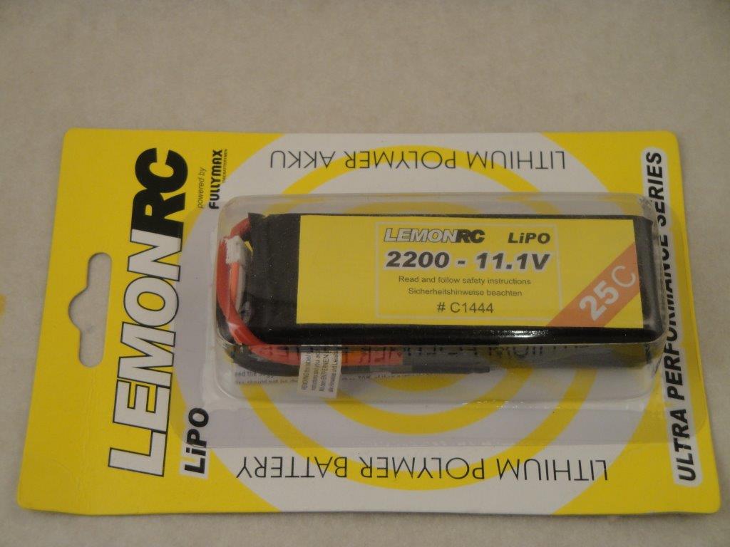 Li-Po 3S 2200mA 11,1V 25C 35x100x31mm, Pichler C1444