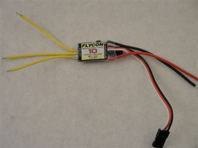 Fly-Con 10,  10A, Brushless Regler; Pichler C2246