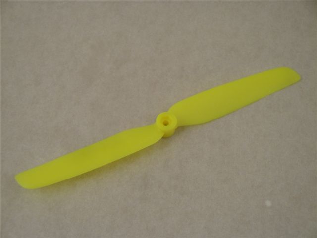 PWS 6x3" Klein-Propeller, gelb PWS 6x3" Klein-Propeller, gelb
