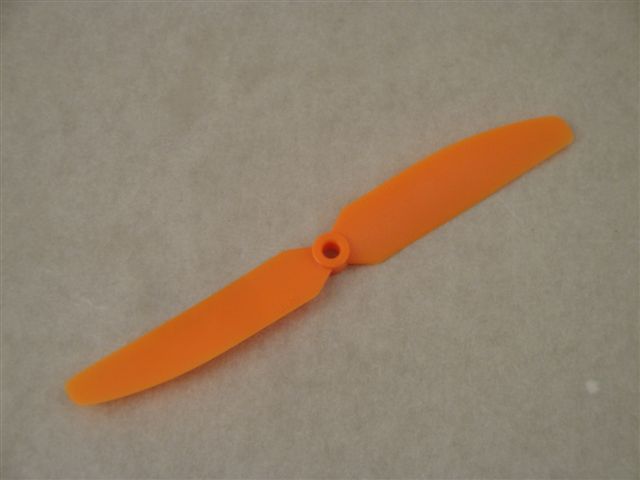 PWS 5x4,5" Klein-Propeller, orange PWS 5x4,5" Klein-Propeller, orange