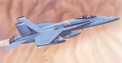 McDonnell-Douglas F/A 18 Hornet 1:72 Airfix 4032 McDonnell-Douglas F/A 18 Hornet 1:72 Airfix 4032
