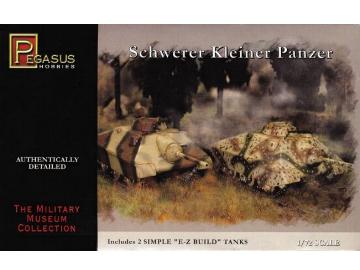 German Schwerer Kleiner Panzer  1:72 Pegasus 7605