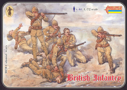 Britische Infanterie  1:72  Strelets 038