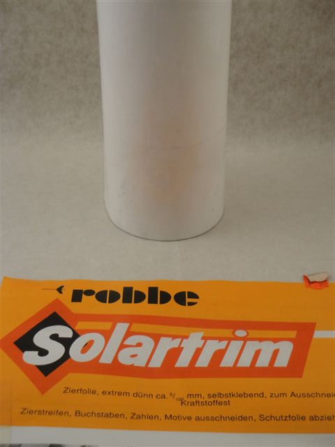 SOLARTRIM Weiss  90x33mm, Robbe 5270