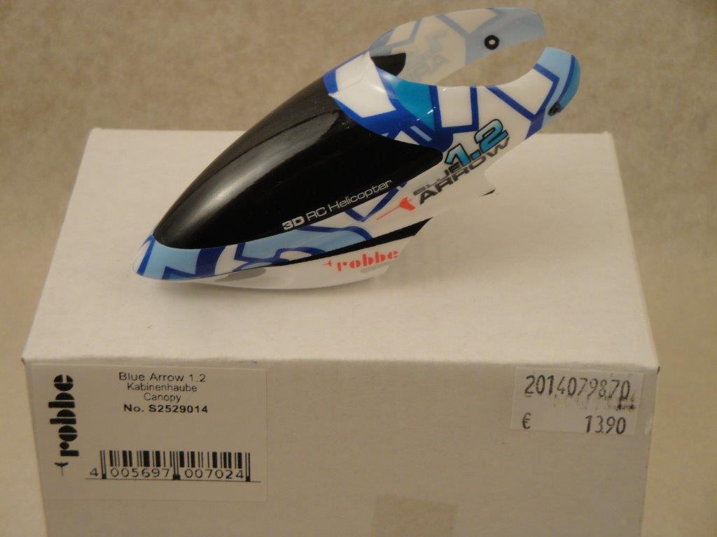 Kabinenhaube Blue Arrow 1.2, Robbe S2529014 Kabinenhaube Blue Arrow 1.2, Robbe S2529014