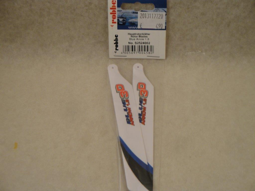 Hauptrotorbl�tter Blue Arrow 1.8, Robbe S2524002