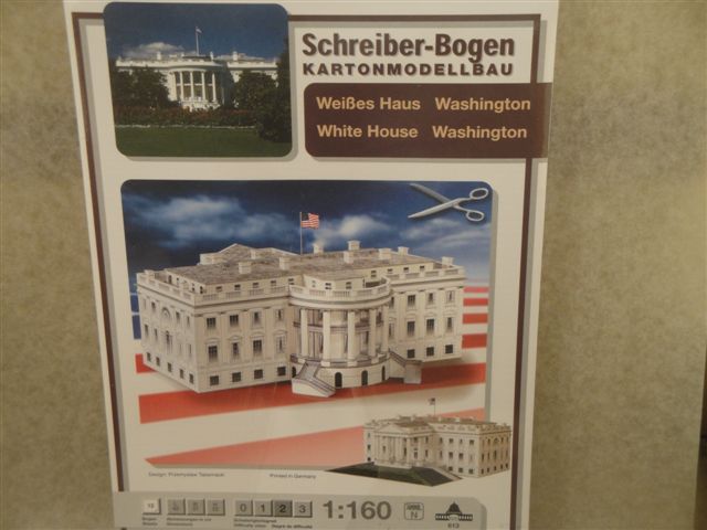 Wei�es Haus, Washington  1:160  Schreiber-Bogen 613