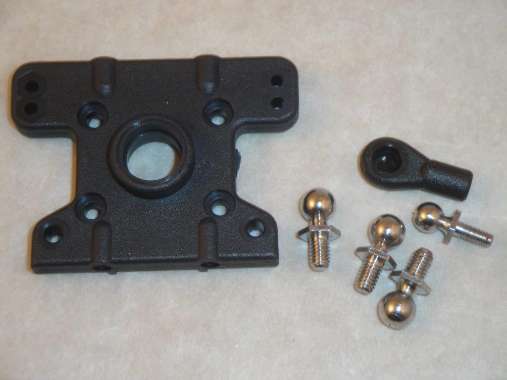 Kugelk�pfe 6,8mm mit Halterung, T2M 221030
