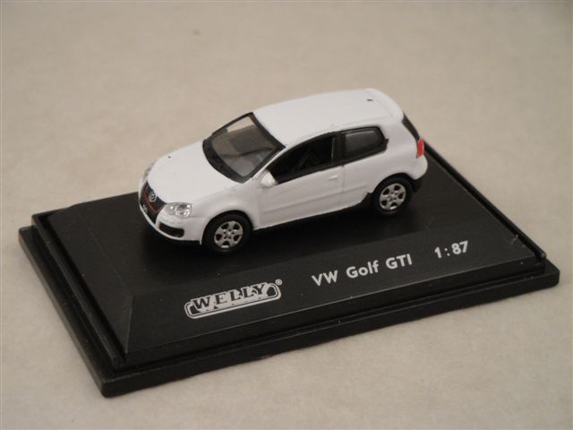 VW Golf GTI, wei�  1:87, Welly