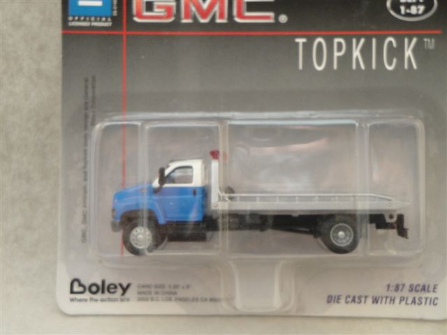 Trucks, Polizei Abschleppwagen, blau/wei�  1:87  Boley 3006-27