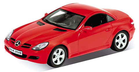 Mercedes Benz SLK, rot   1:18 Welly 12550HW