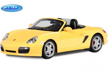 Porsche Boxter S Cabrio, gelb   1:18 Welly 18005CW