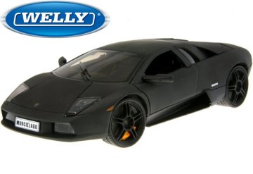 Lamborghini Murcielago '03, matt schwarz   1:18 Welly 12517MAW