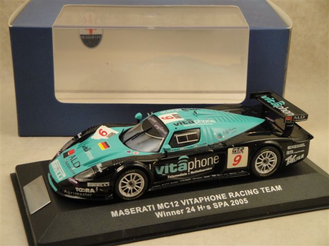 Maserati mc12 9 Vitaphone '05 Spa  1:43  ixo