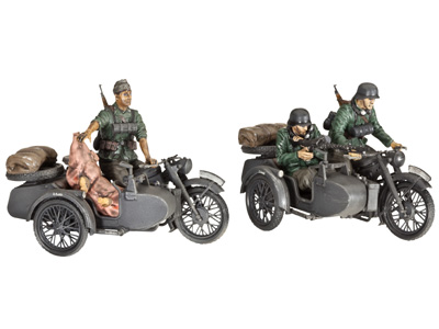 German Sidecar R12 with Crew  1:35 Revell 03090