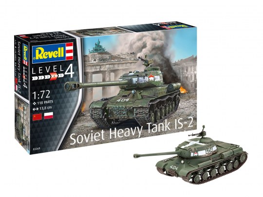 Soviet Heavy Tank IS-2  1:72 Revell 03269