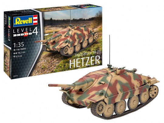 Jagdpanzer 38 (t) HETZER  1:35 Revell 03272