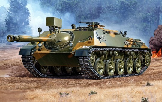 Kanonenjagdpanzer + Observation (BeobPz) 1:35 Revell 03276