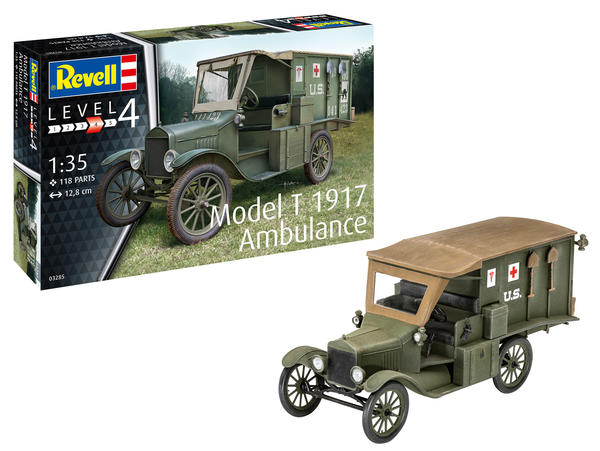 Model T 1917 Ambulance  1:35 Revell 03285