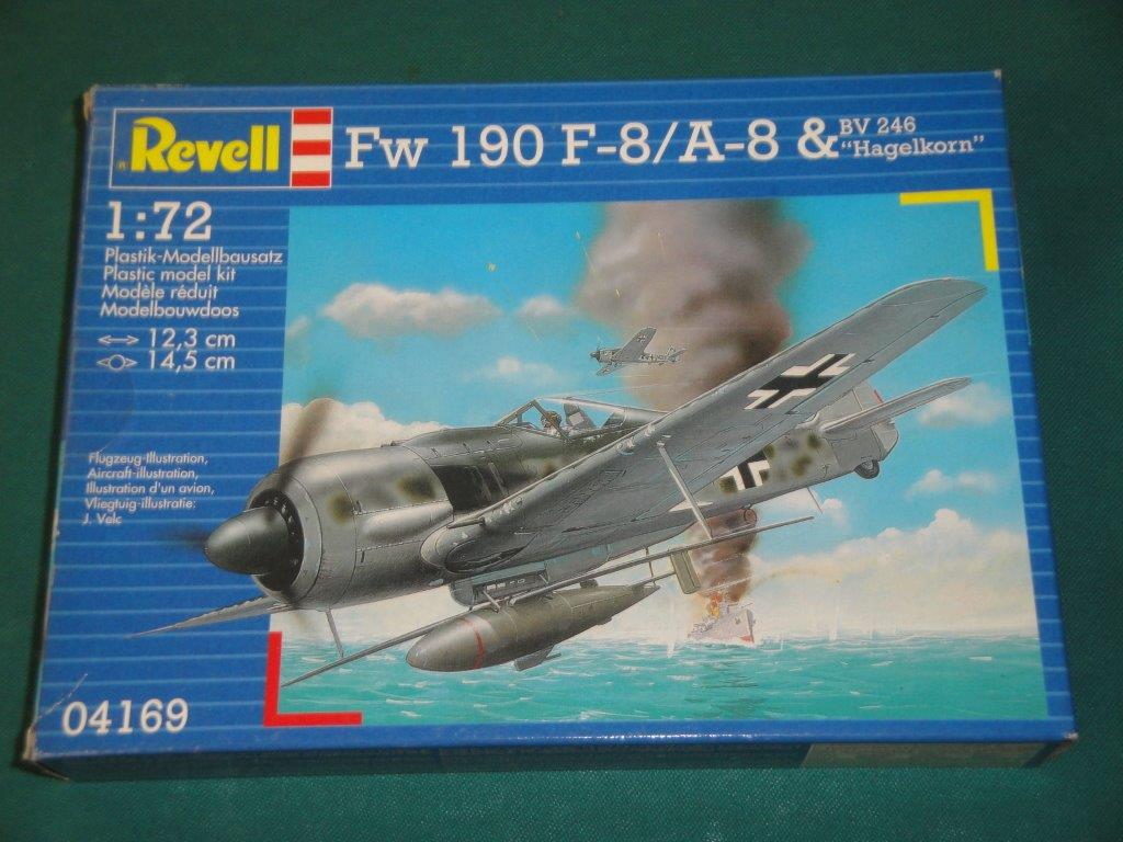 Focke Wulf 190 A-8 m. BV 246  1:72 Revell 4169