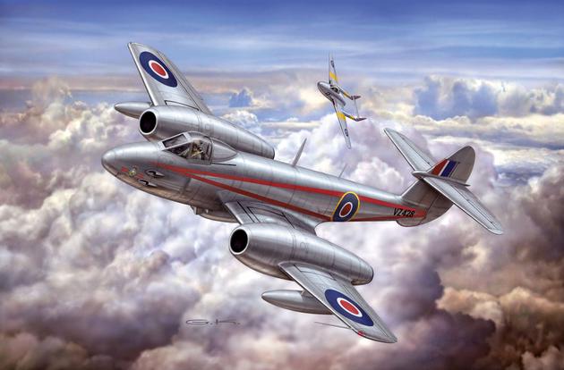 Gloster Meteor Mk.4  1:72 Revell 04658