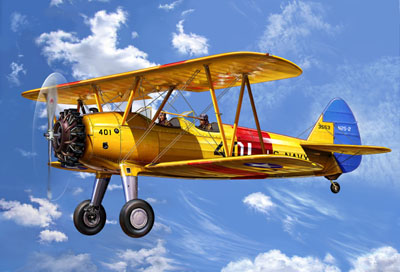Stearman Kaydet  1:72 Revell 04676