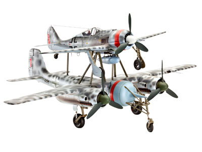 MISTEL V Ta154 & Fw190  1:48  Revell 04824