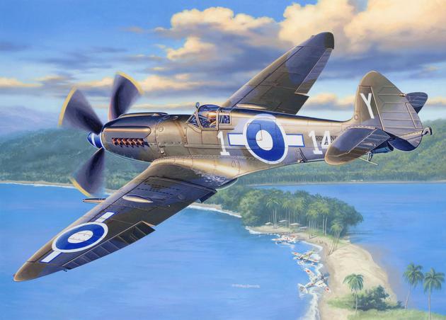 Supermarine SEAFIRE Mk. XV  1:48 Revell 04635