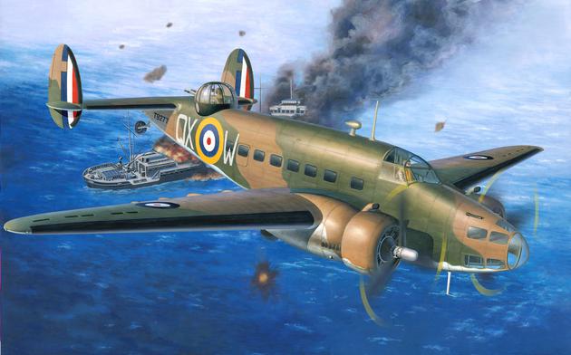 Hudson Mk. I/II Patrol Bomber  1:72  Revell 04838