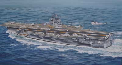 U.S.S. Saratoga CVA-60  1:542 Revell 05089