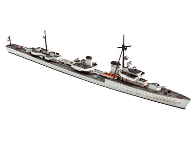 Z 38 Zerst?rer 1936 (Mob) "Narvik Klasse"  1:700 Revell 05106