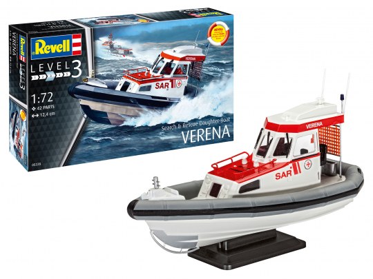 Search & Rescue Daughter-Boat VERENA  1:72 Revell 05228