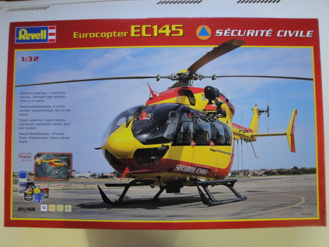Geschenkset "EC-145 Securite Civi"  1:32 Revell 05768