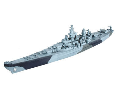 U.S.S. Iowa  1:1200 Revell 05809