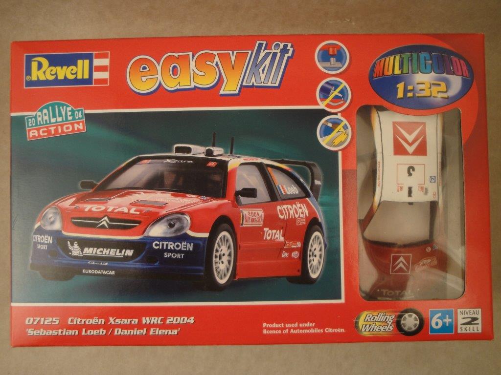 Citroen Xsara WRC 2004 Loeb, easykit  1:32 Revell 07125