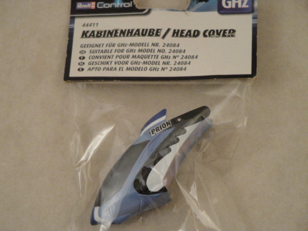 Kabinenhaube f�r Micro Helicopter Prion (24084), Revell 44411