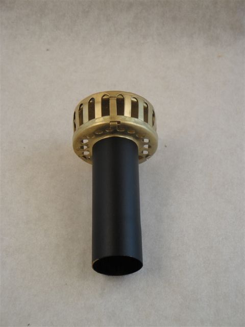 Kamin Messing schwarz/messing  58/77mm 21/37mm, Wilesco 00525/1