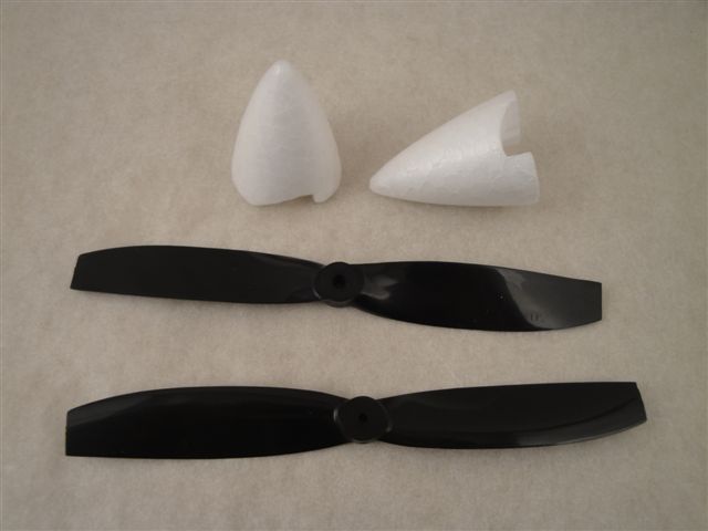 Propeller+Spinner Set, je 2Stk. Firebird Stratos, Hobbyzone HBZ7 Propeller+Spinner Set, je 2Stk. Firebird Stratos, Hobbyzone HBZ7