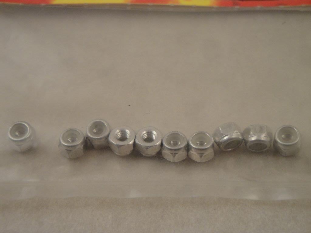 Stopmuttern M3 Alu (10 St�ck), Yokomo ZCN3AB