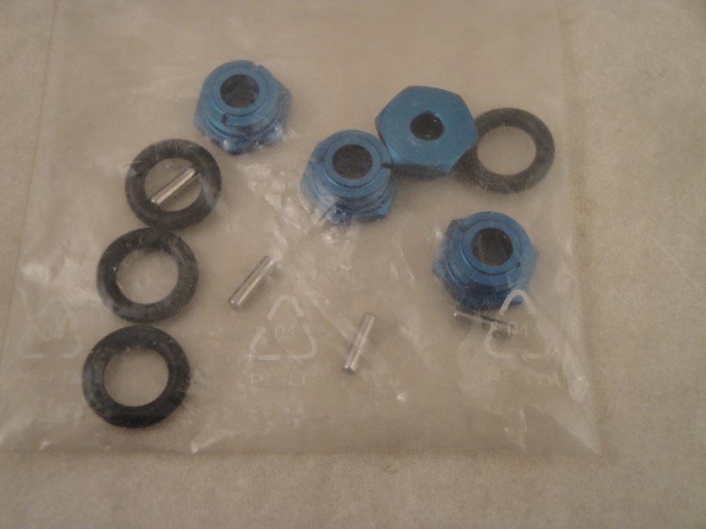 Felgenadapter kurz Alu, 4 Stk., Carson 13441