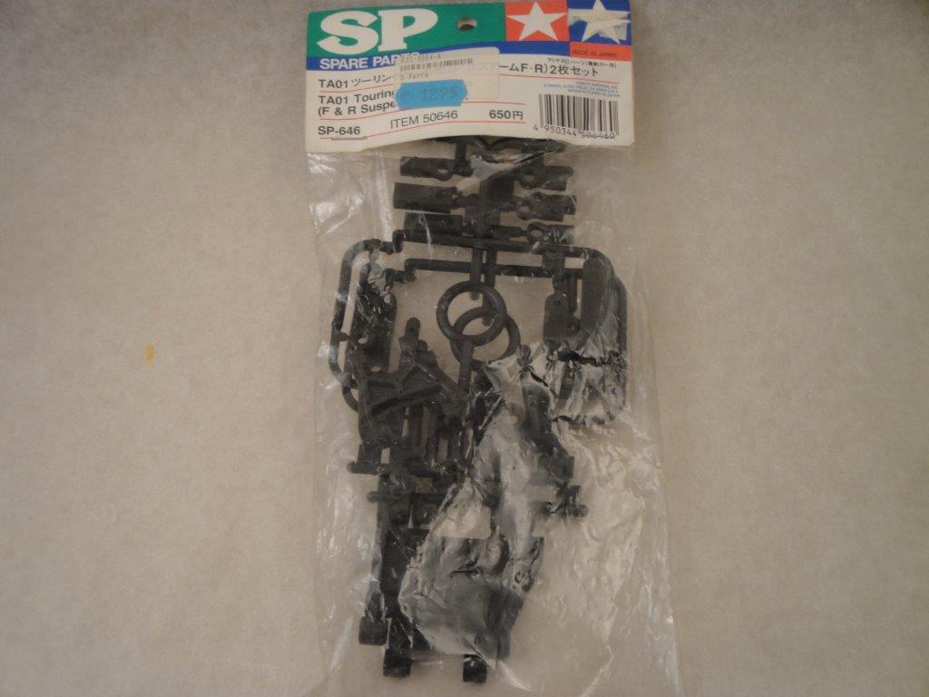TA01 D-Teile Radaufh�ngung zu TA-01, Tamiya 50646
