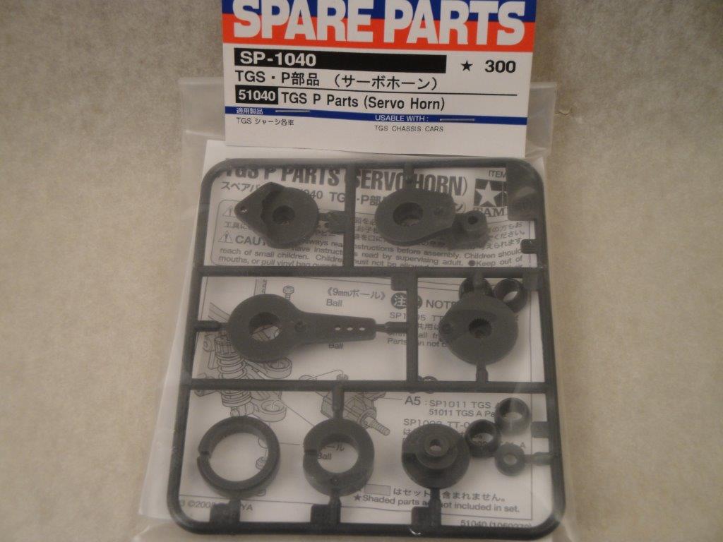 TGS P-Teile Servo-Saver Lenkung+Gas/Bremse zu TGS, Tamiya 51040