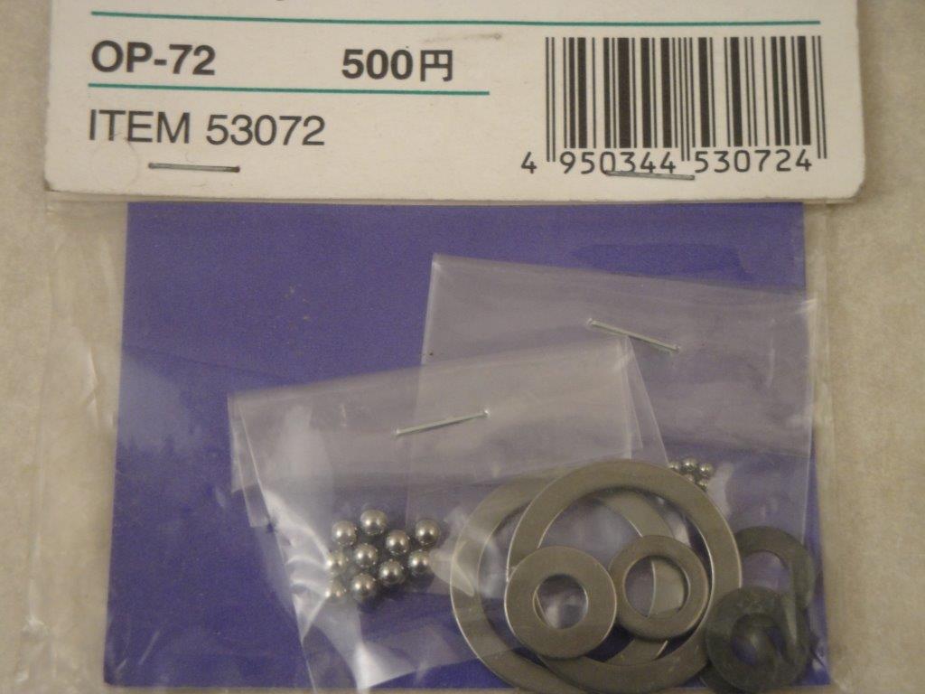 TA01 Kugeldifferential Platten u.Kugeln zu TA-01, Tamiya 53072