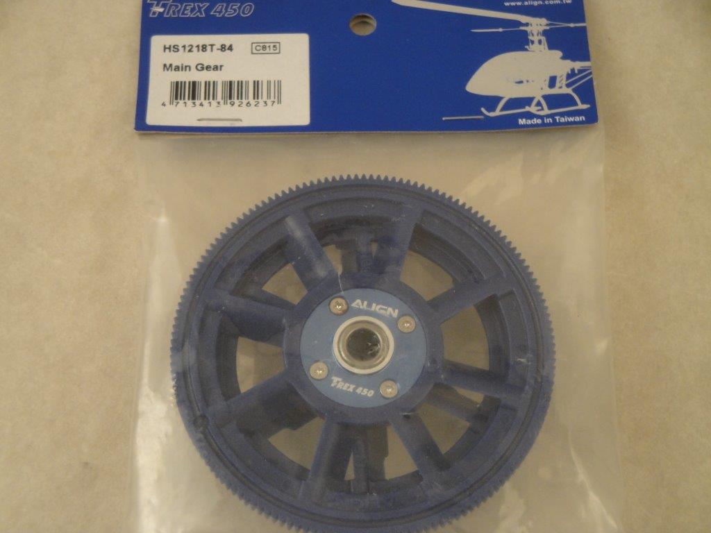 Hauptgetrieberad mit Freilauf  T-Rex 450 Align, Robbe HS1218T84